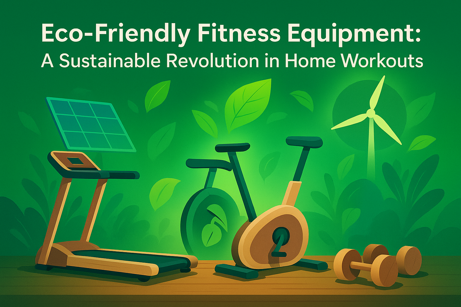 Eco-Friendly Fitness Equipment: A Sustainable Revolution in Home Workouts